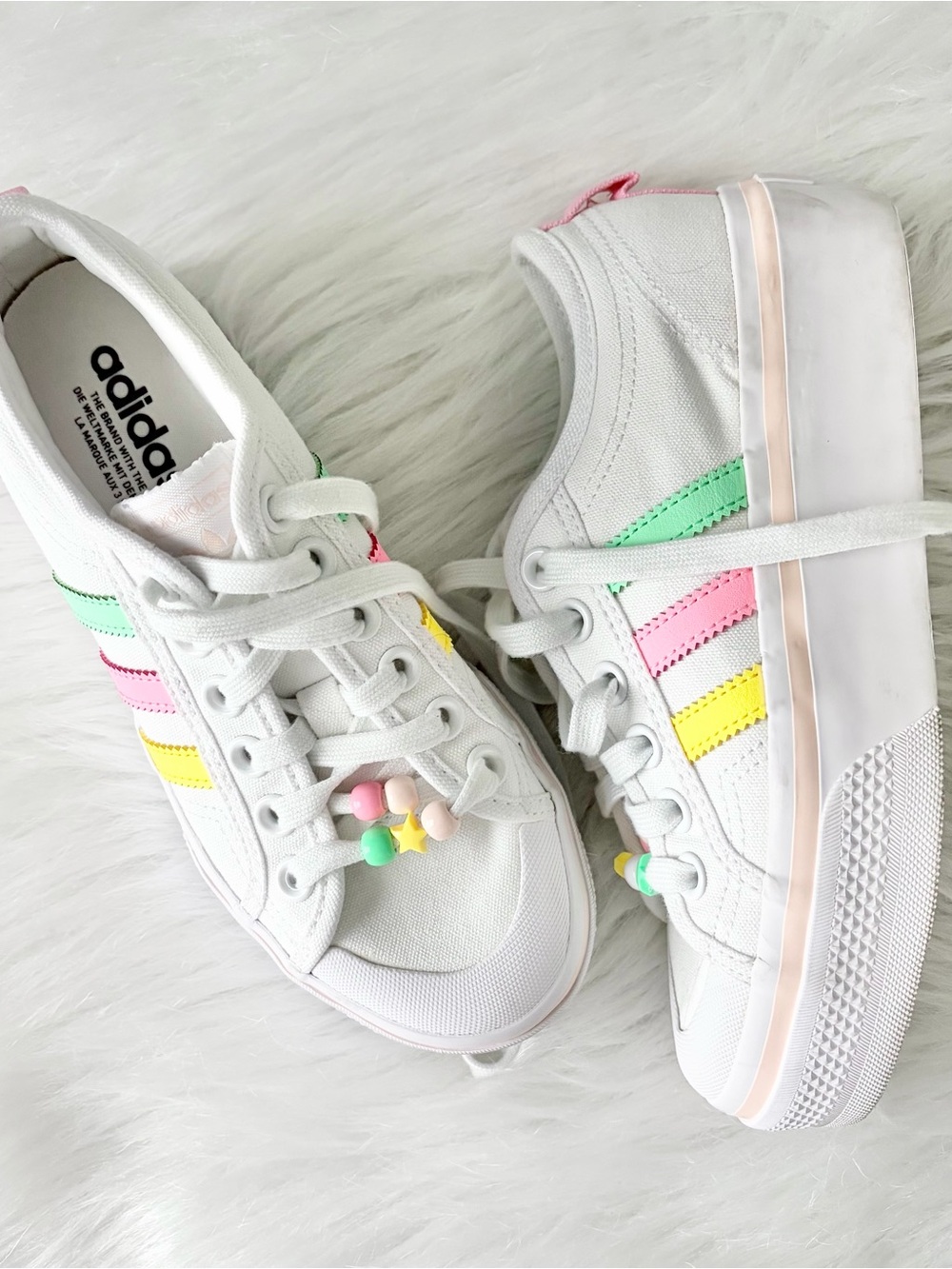 Girls Adidas Platform Sneakers
